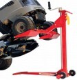 Rideon mower manual lifter